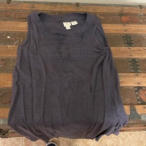 High Necked Tunic Tank